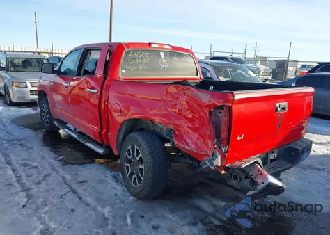 2014 Toyota Tundra Limited 5.7L V8 z USA, uszkodzony, nr VIN 5TFHW5F11EX367440